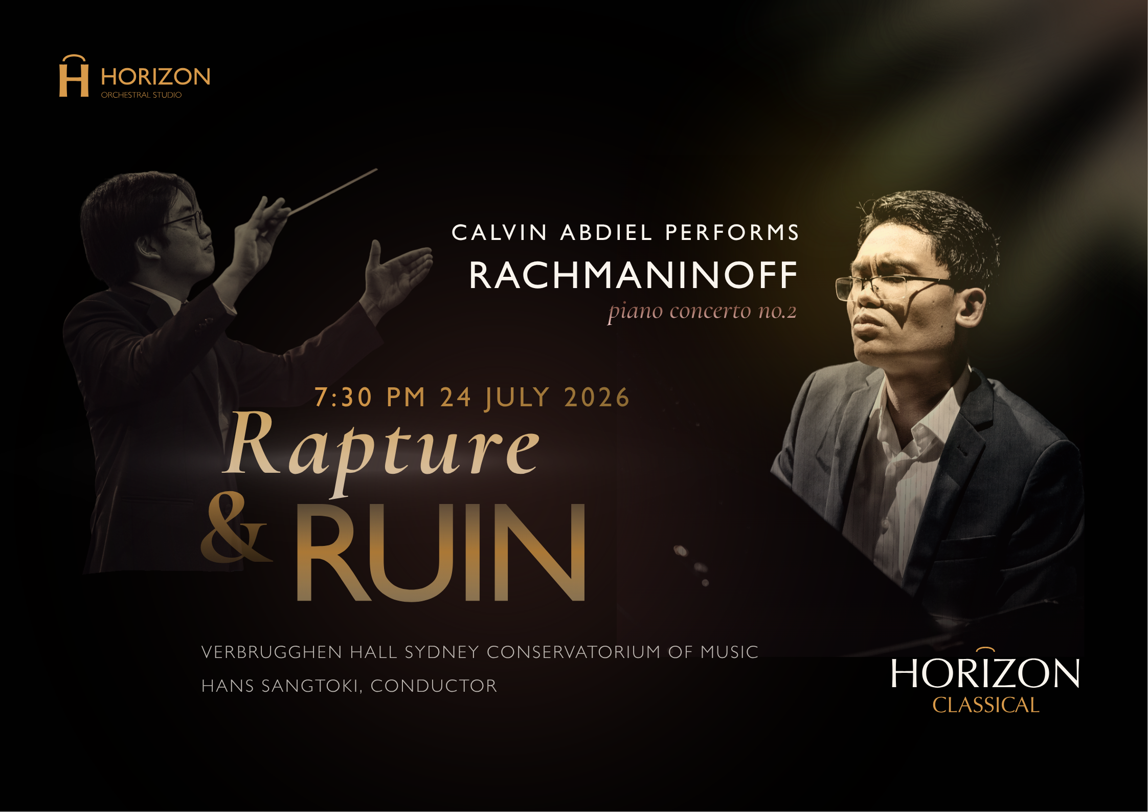 Rapture & Ruin — Horizon Classical 24 July 2026